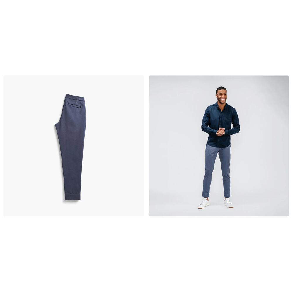 Ministry of Supply Kinetic Men's Jogger in Blue - Size 36